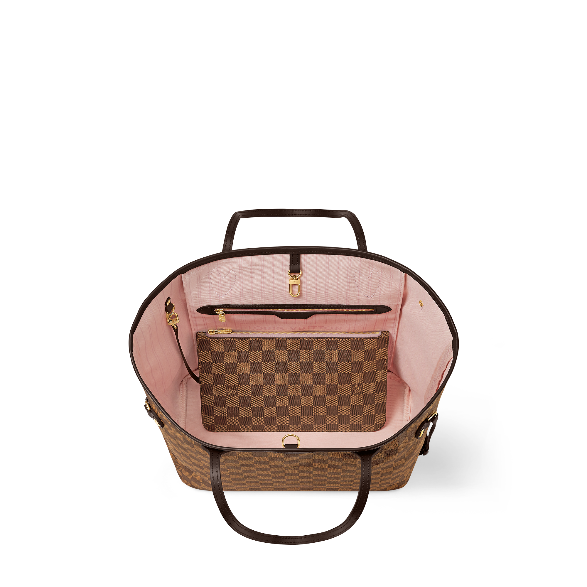 Neverfull MM Damier Ebene Canvas in Women