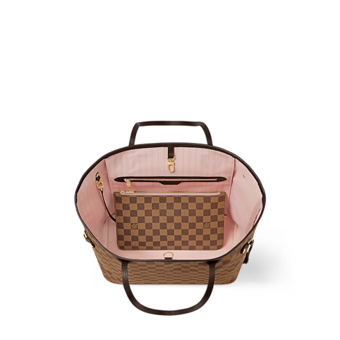 Neverfull MM Damier Ebene Canvas in Women's Handbags All Handbags collections by Louis Vuitton (Product zoom)