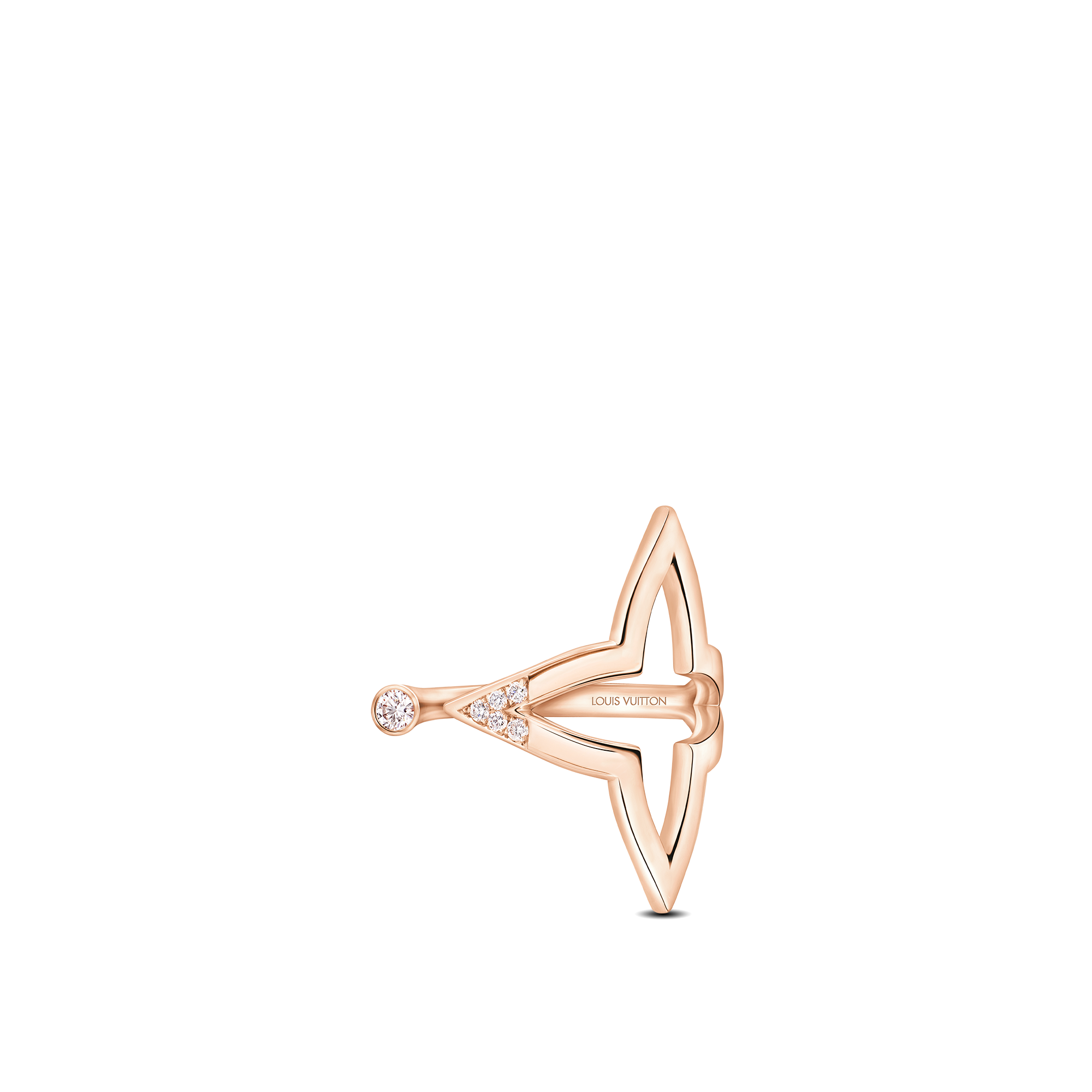 Ombre Blossom Open Ring, Pink Gold and Diamonds  in Jewelry