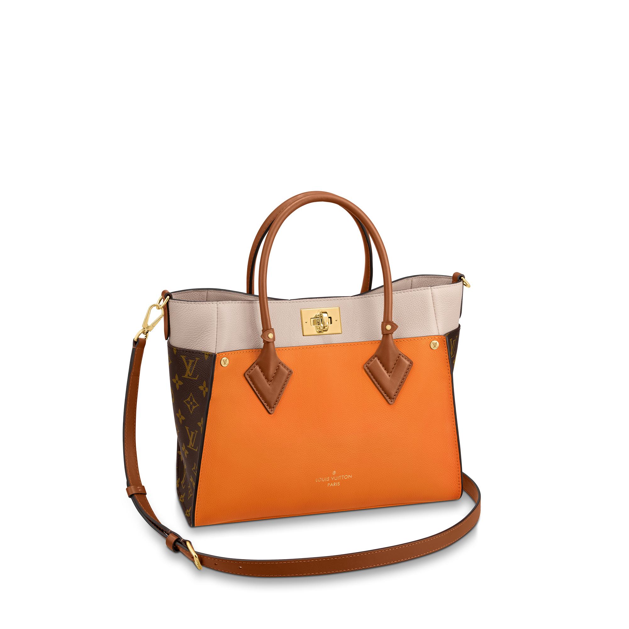 Louis vuitton orange handbag Clearance