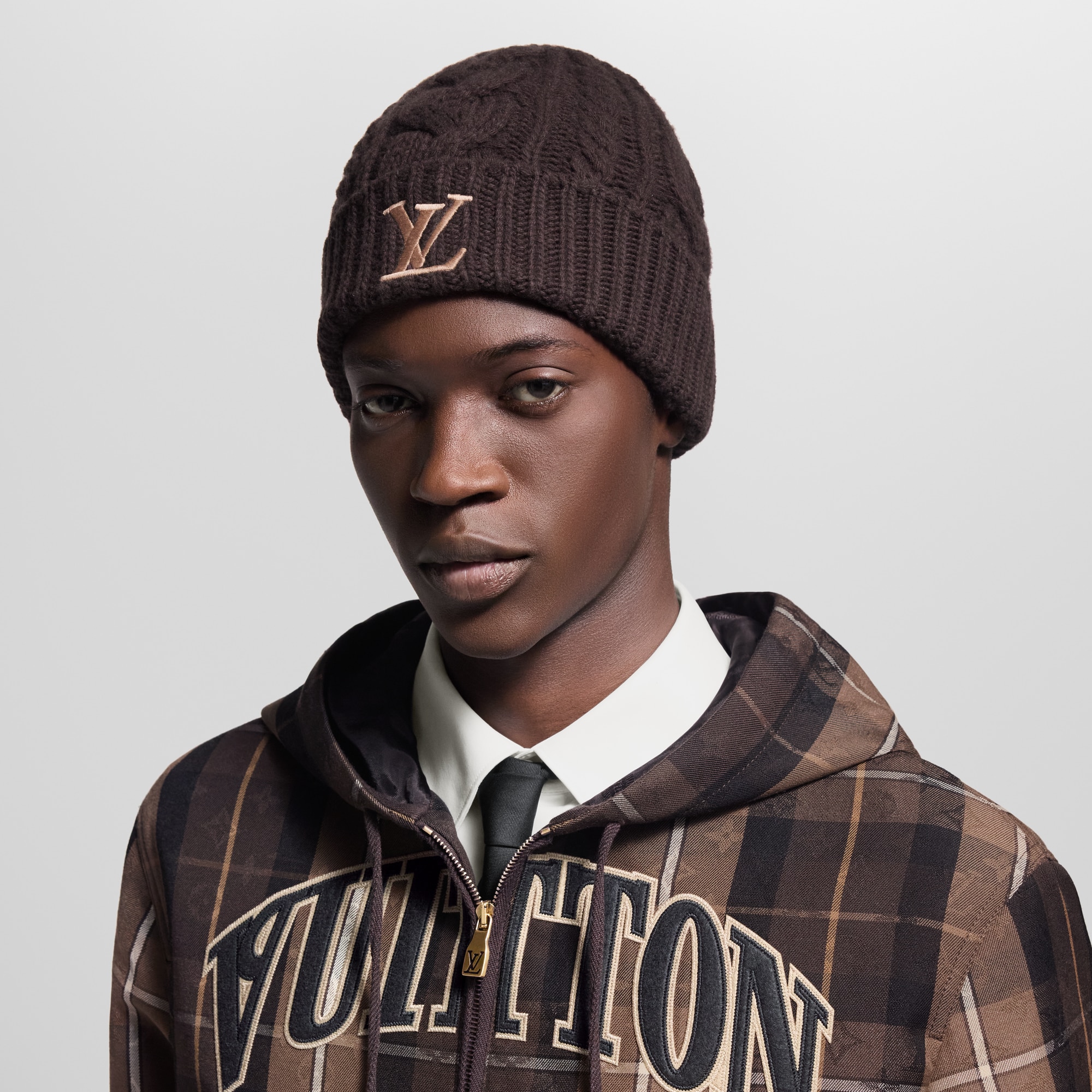 Only LV Mini Cable Beanie S00 in Men