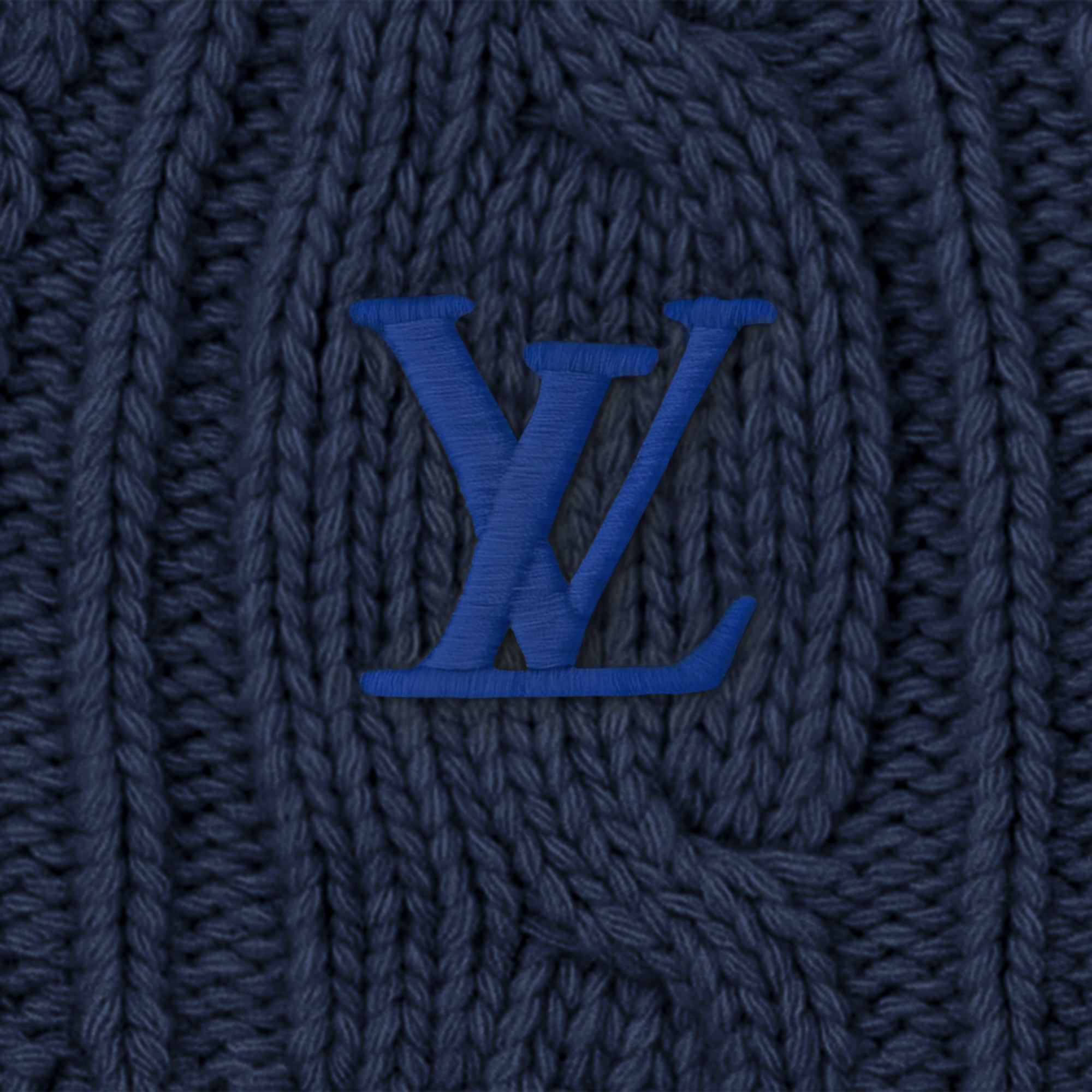 Only LV Mini Cable Scarf S00 in Men