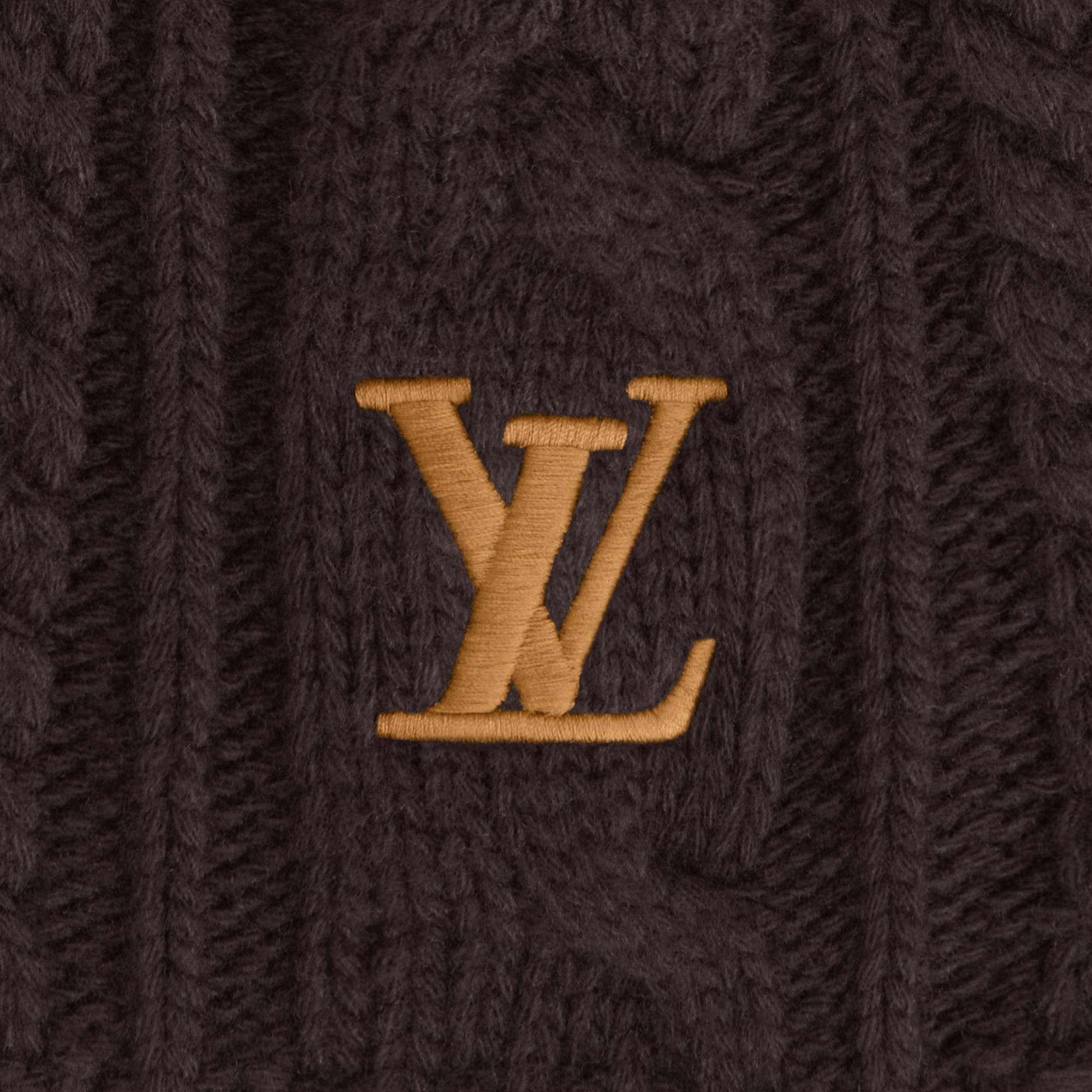 Only LV Mini Cable Scarf S00 in Men