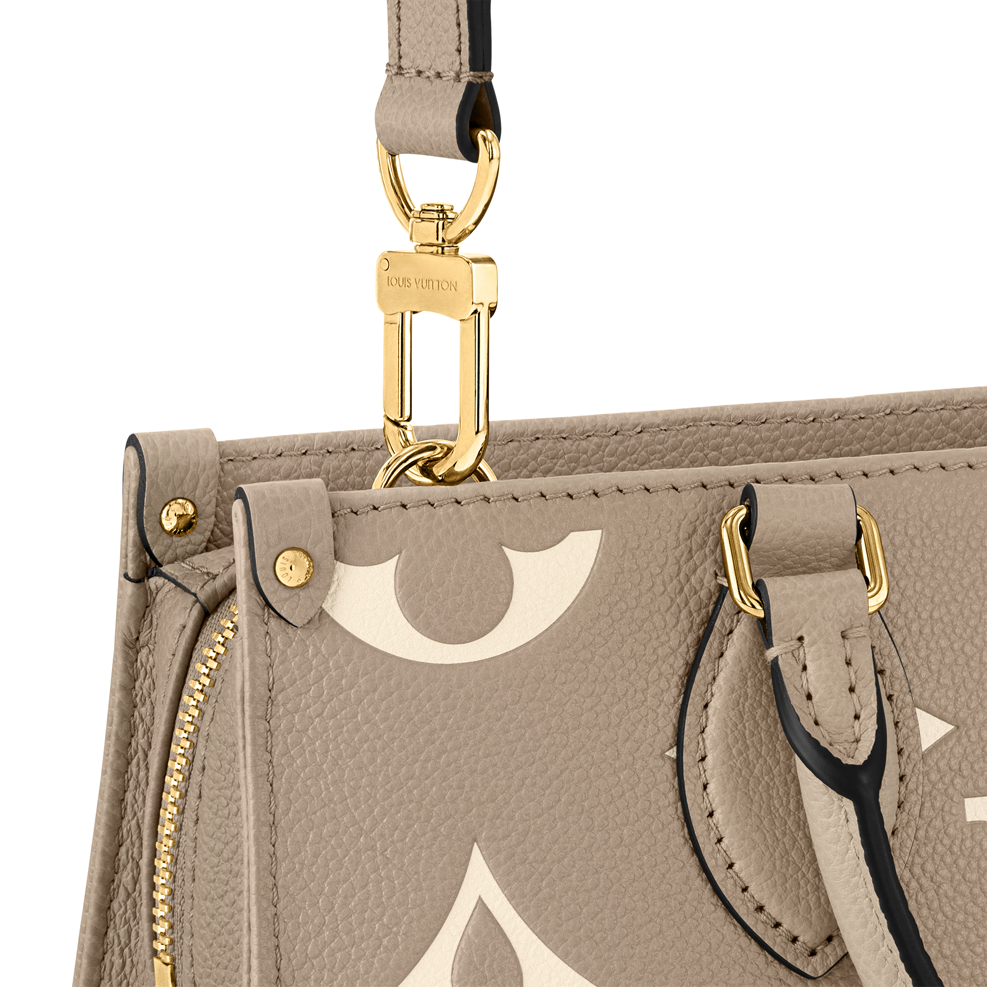 OnTheGo East West Bicolor Monogram Empreinte Leather in Women