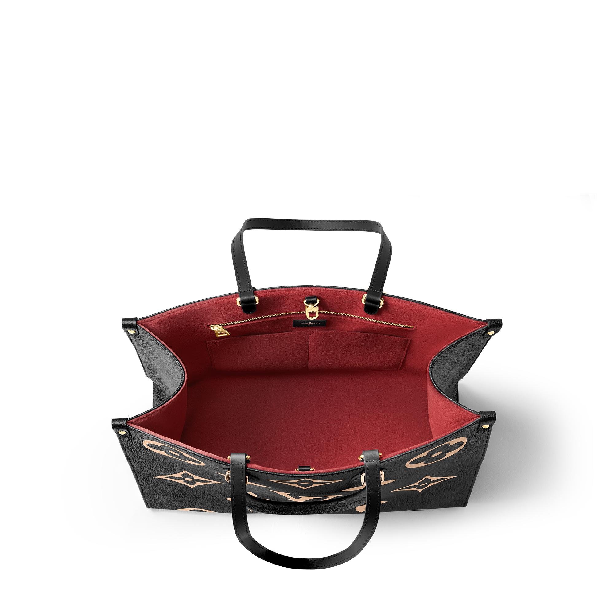 OnTheGo GM Bicolor Monogram Empreinte Leather in Women