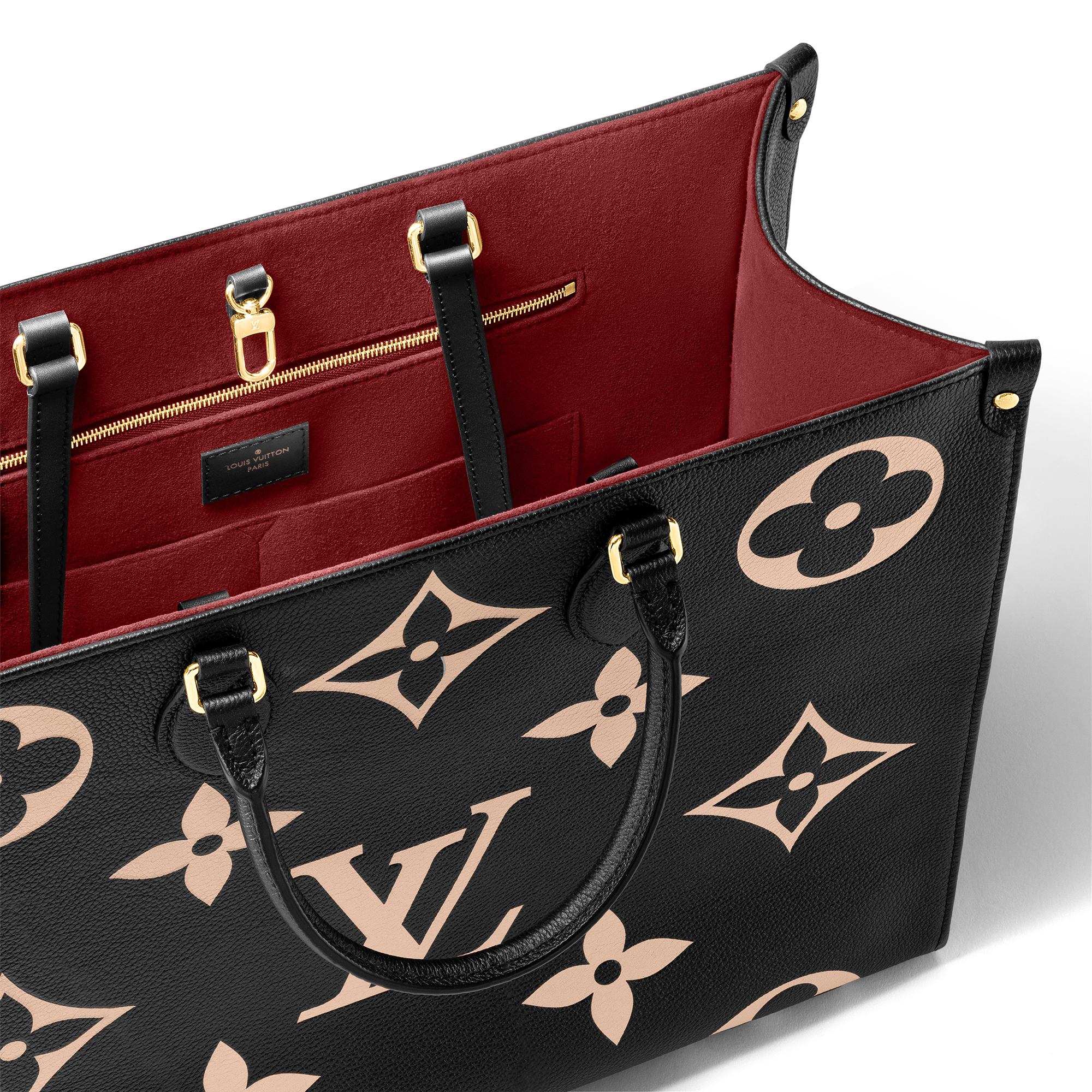 OnTheGo GM Bicolor Monogram Empreinte Leather in Women