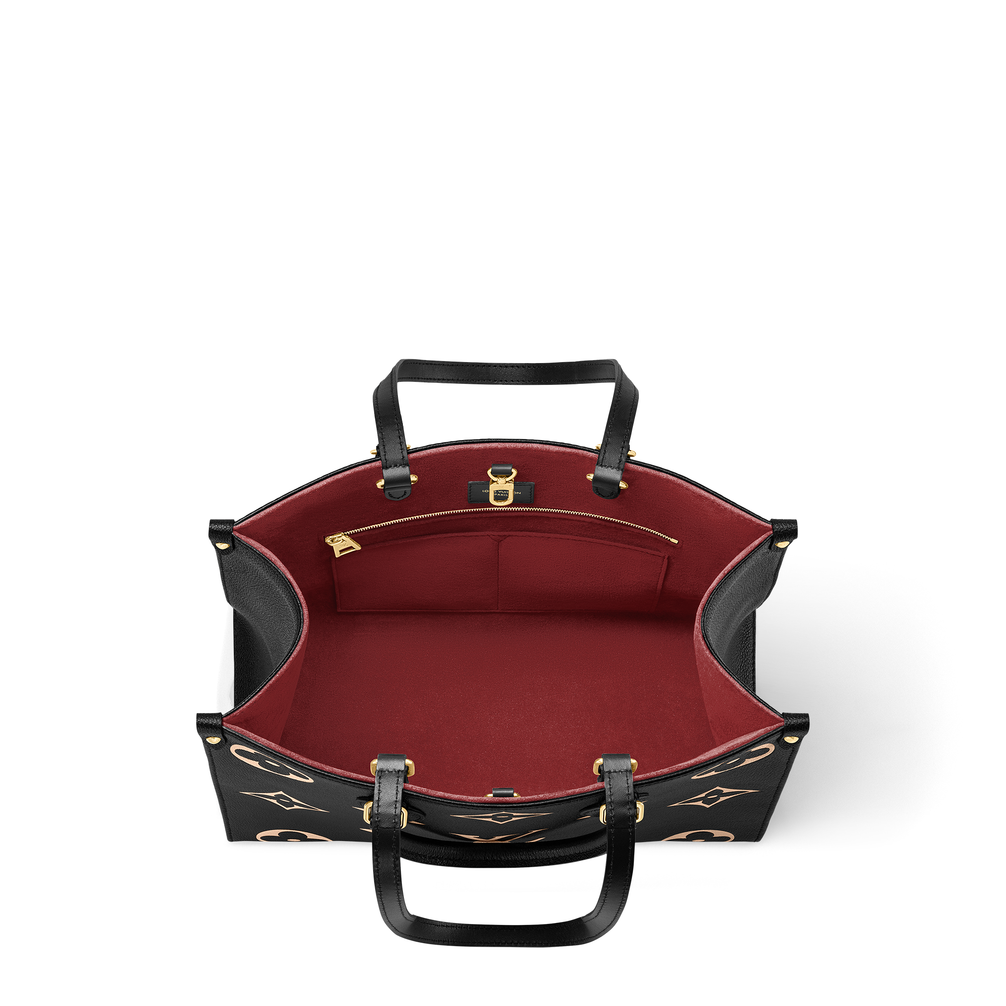 OnTheGo MM Bicolor Monogram Empreinte Leather in Women