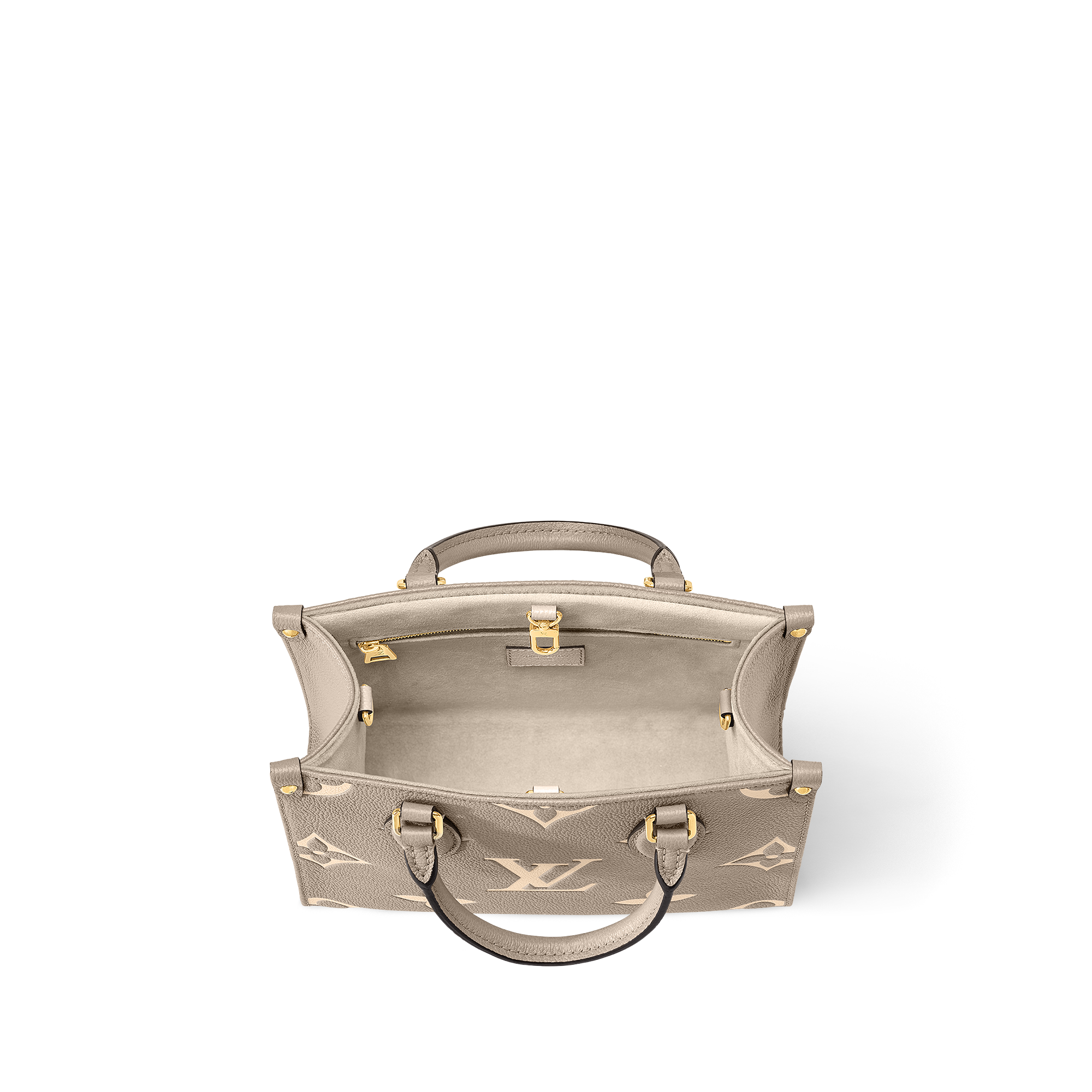 OnTheGo PM Bicolor Monogram Empreinte Leather in Women