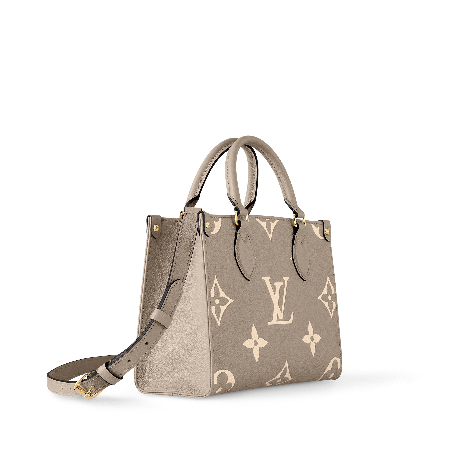 OnTheGo PM Bicolor Monogram Empreinte Leather in Women