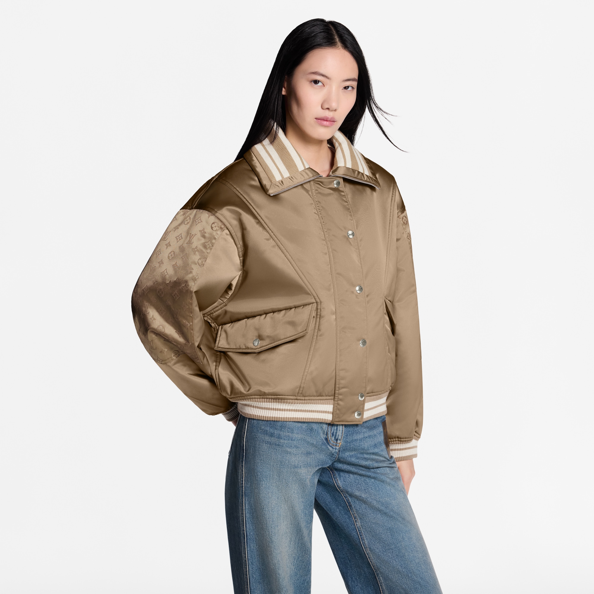 Padded Bomber Jacket
  in Women