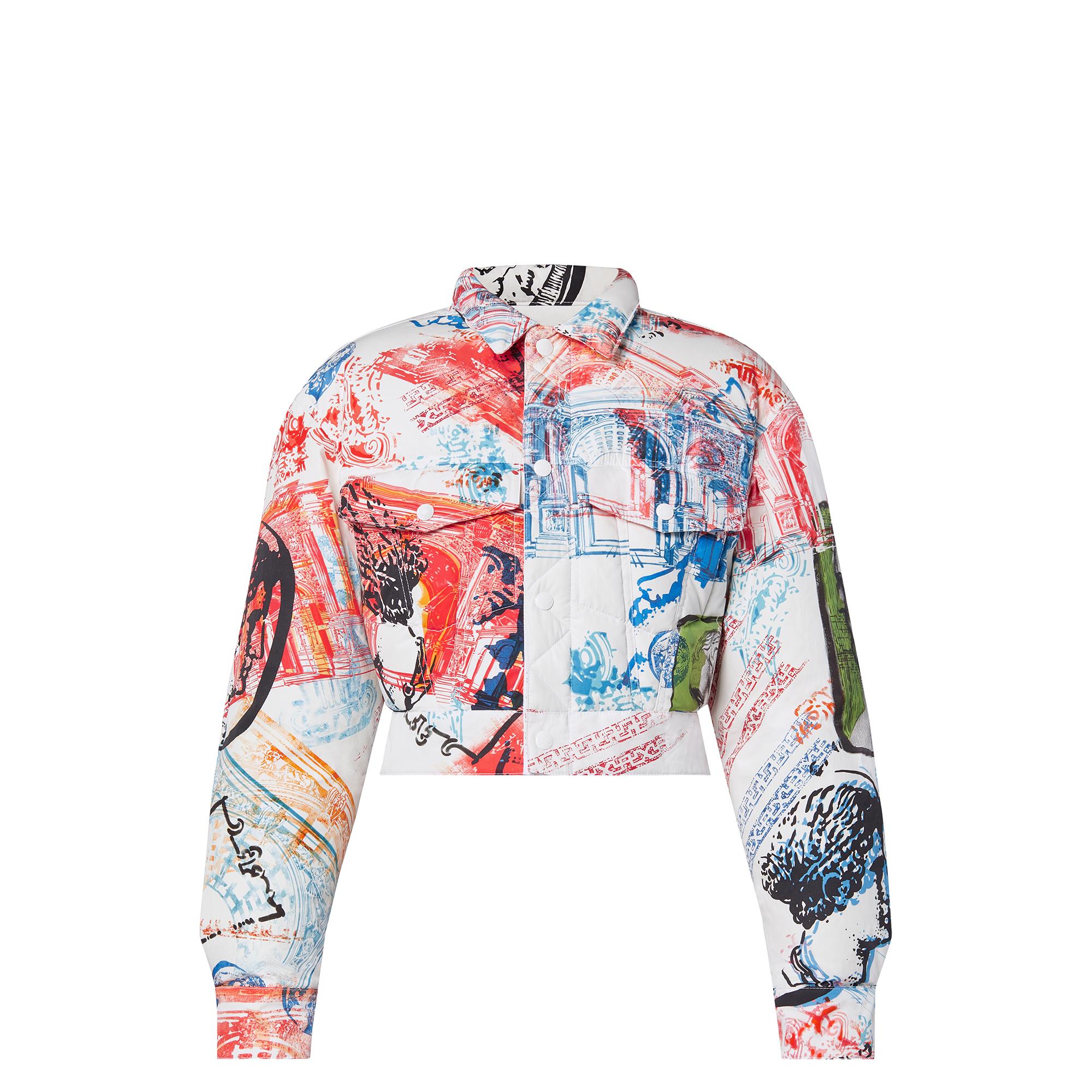 louis vuitton white jacket