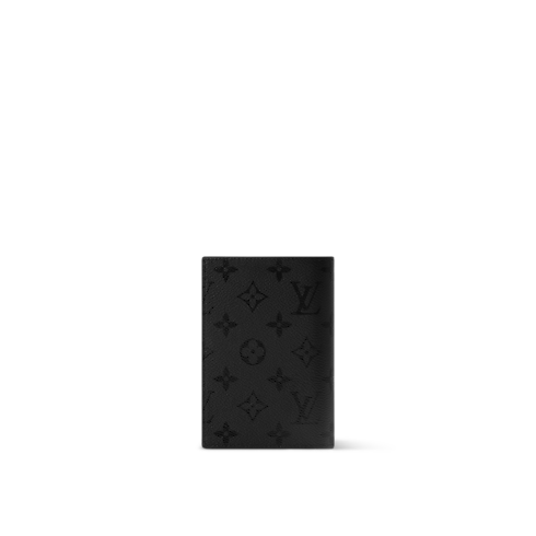 Passport Cover Monogram Midnight in Men's Travel Travel Accessories collections by Louis Vuitton (Product zoom)