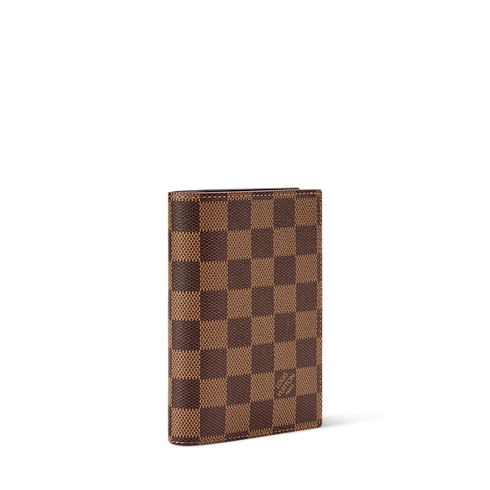 Passport Cover Damier Ebene Canvas in Women's Wallets and Small Leather Goods Card Holders and Key Holders collections by Louis Vuitton (Product zoom)