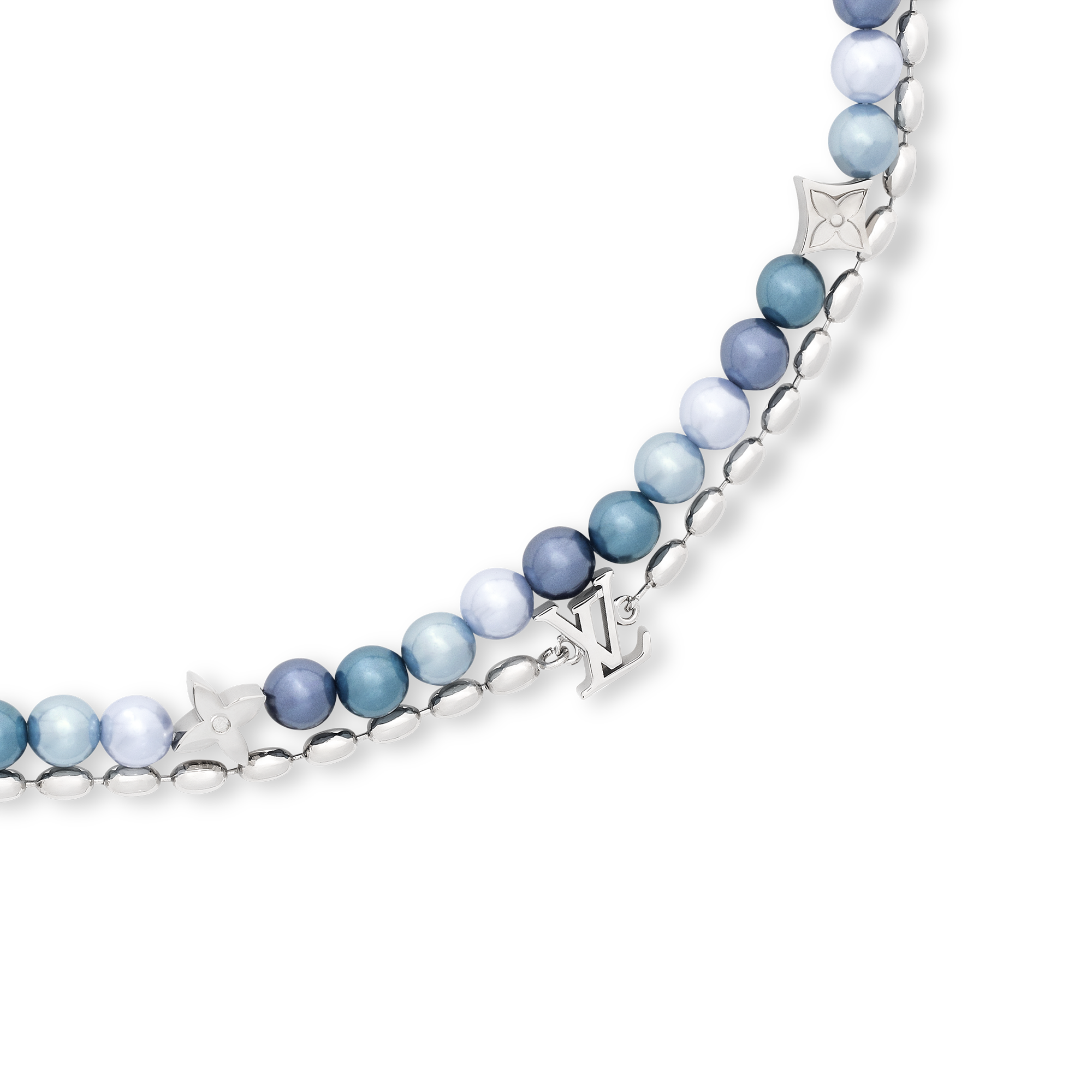 Pearls Fusion Necklace S00 in Men