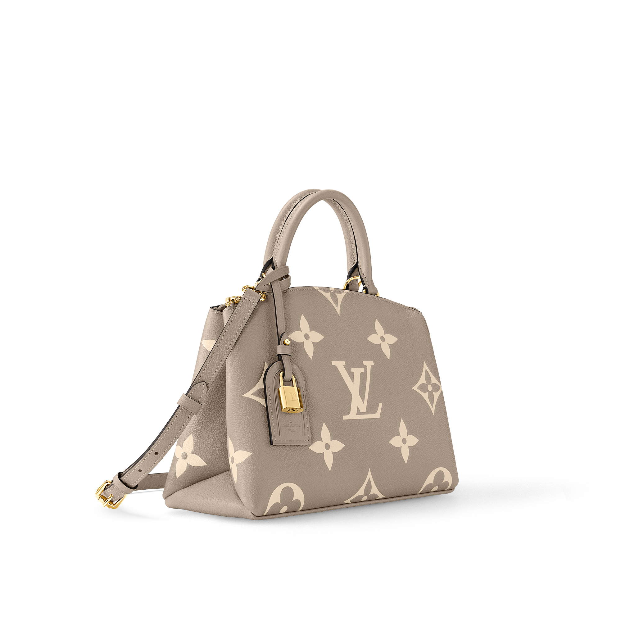 Petit Palais Bicolor Monogram Empreinte Leather in Women