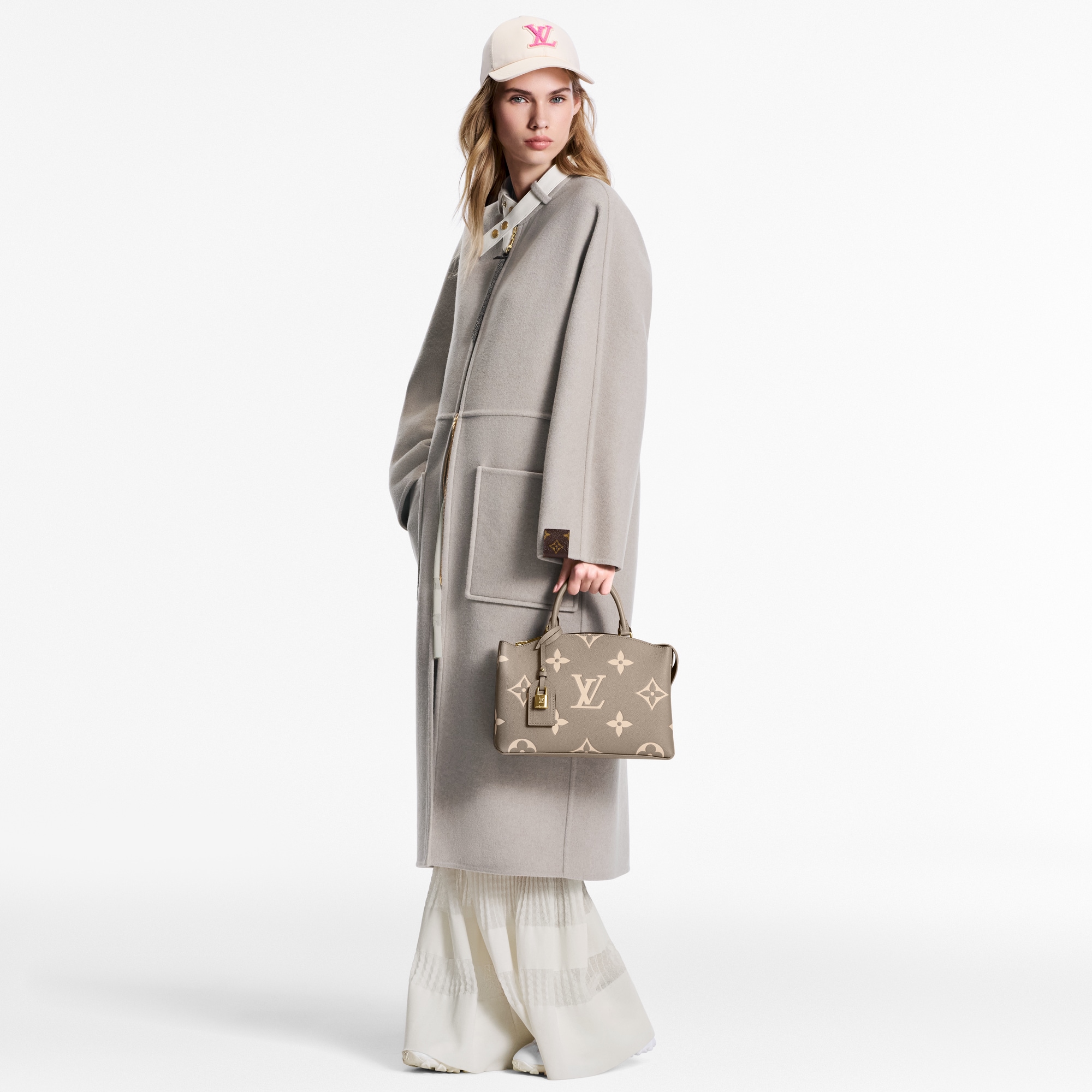 Petit Palais Bicolor Monogram Empreinte Leather in Women