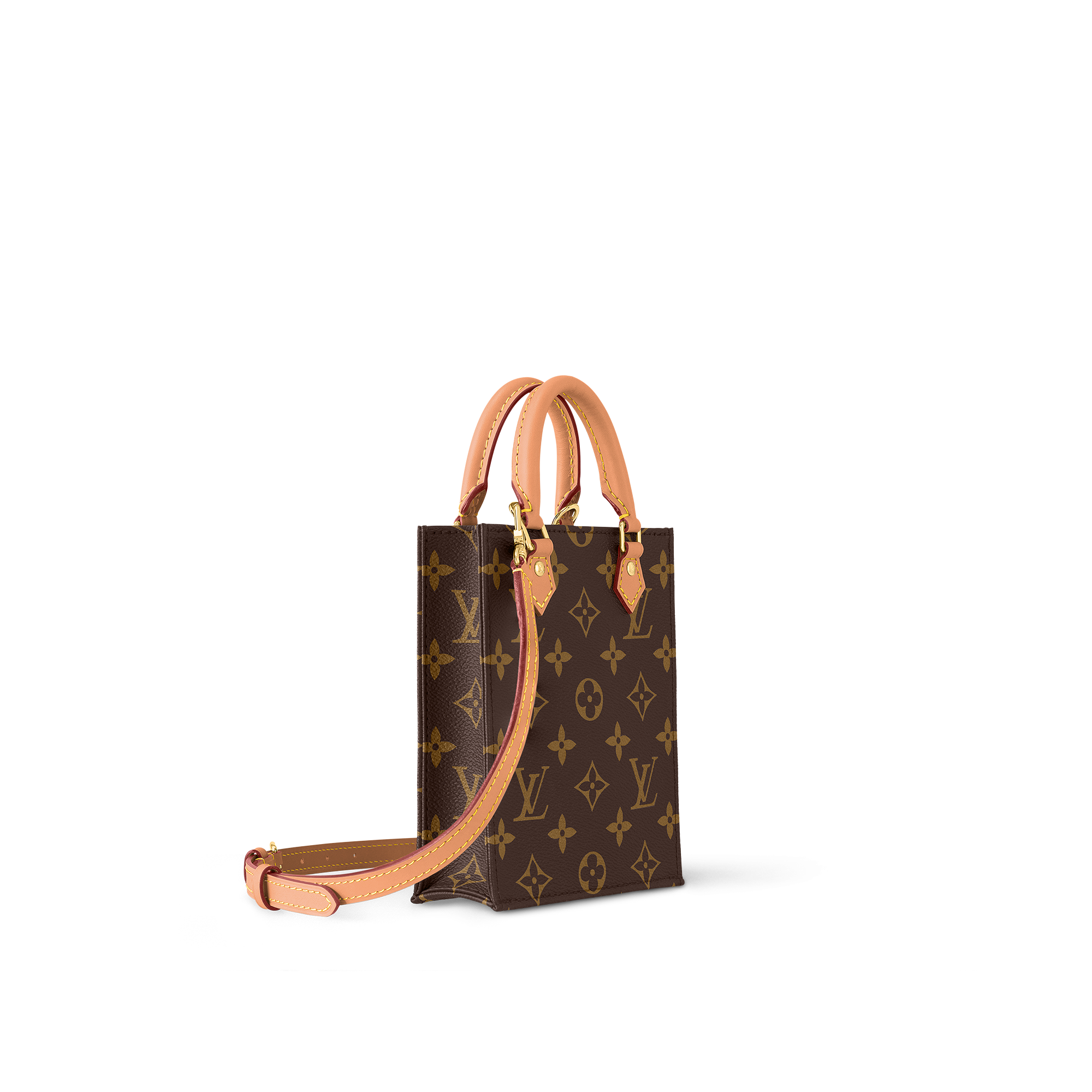 Petit Sac Plat Monogram Canvas in Women