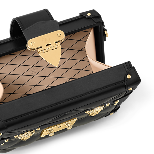 Petite Malle Malletage Leather in Bags and Small Leather Goods's Women Bags LV Icons collections by Louis Vuitton (Product zoom)