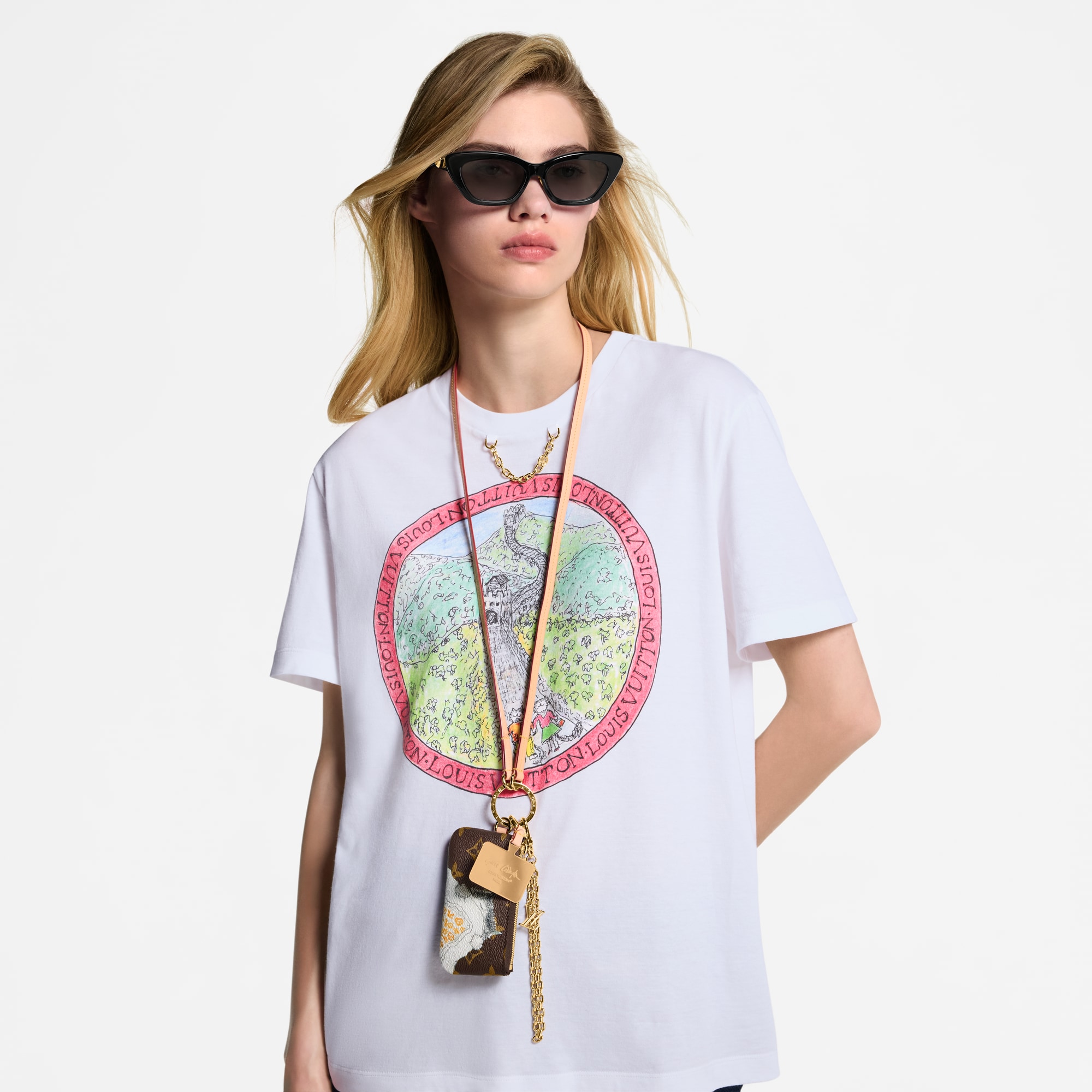 Phone Holder Other Monogram Canvas in Women