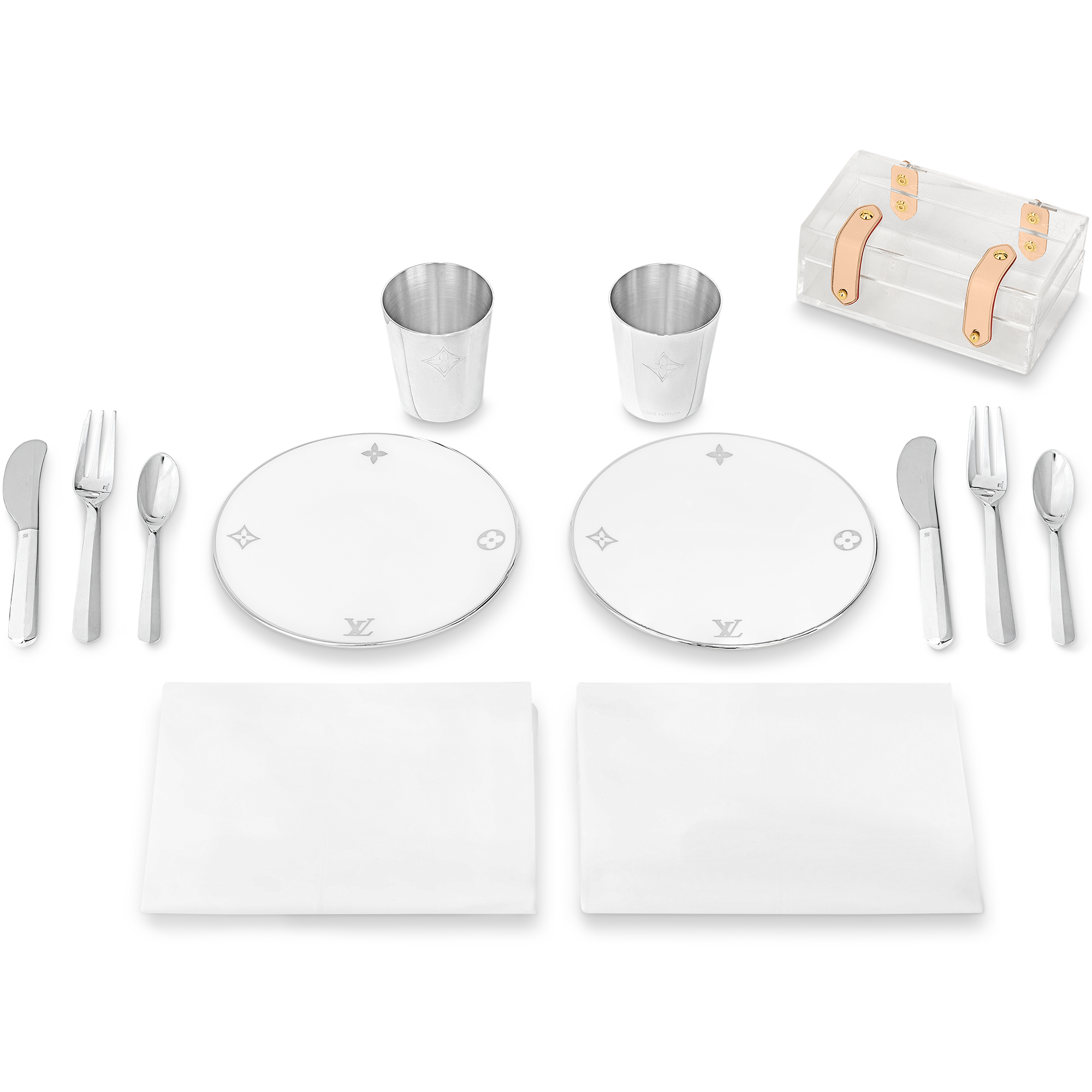 Picnic Trunk Monogram Canvas in Trunks, Travel and Home