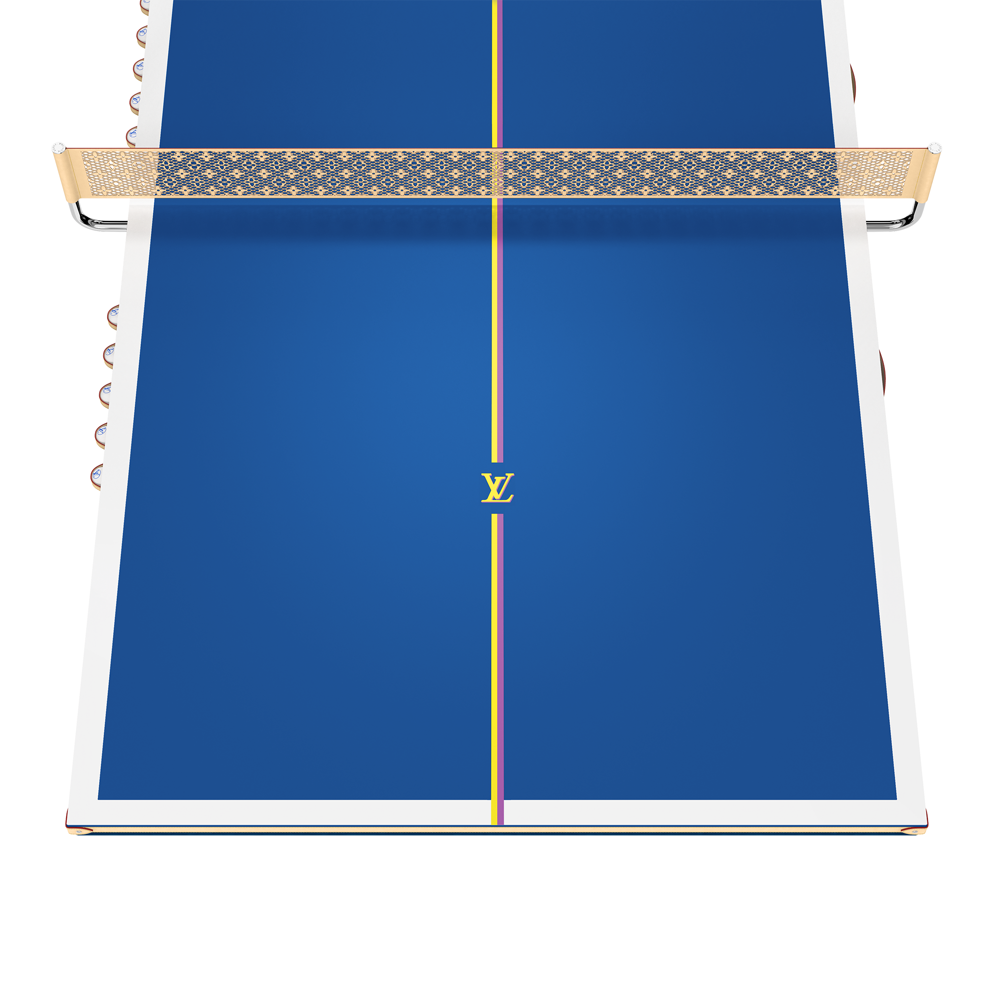 Ping-Pong Table Epi Domestic Size Epi Leather in Trunks, Travel and Home