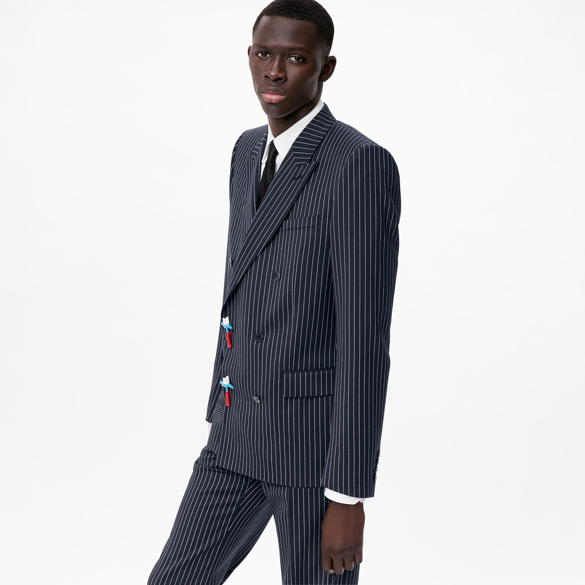 pinstripe jacket men