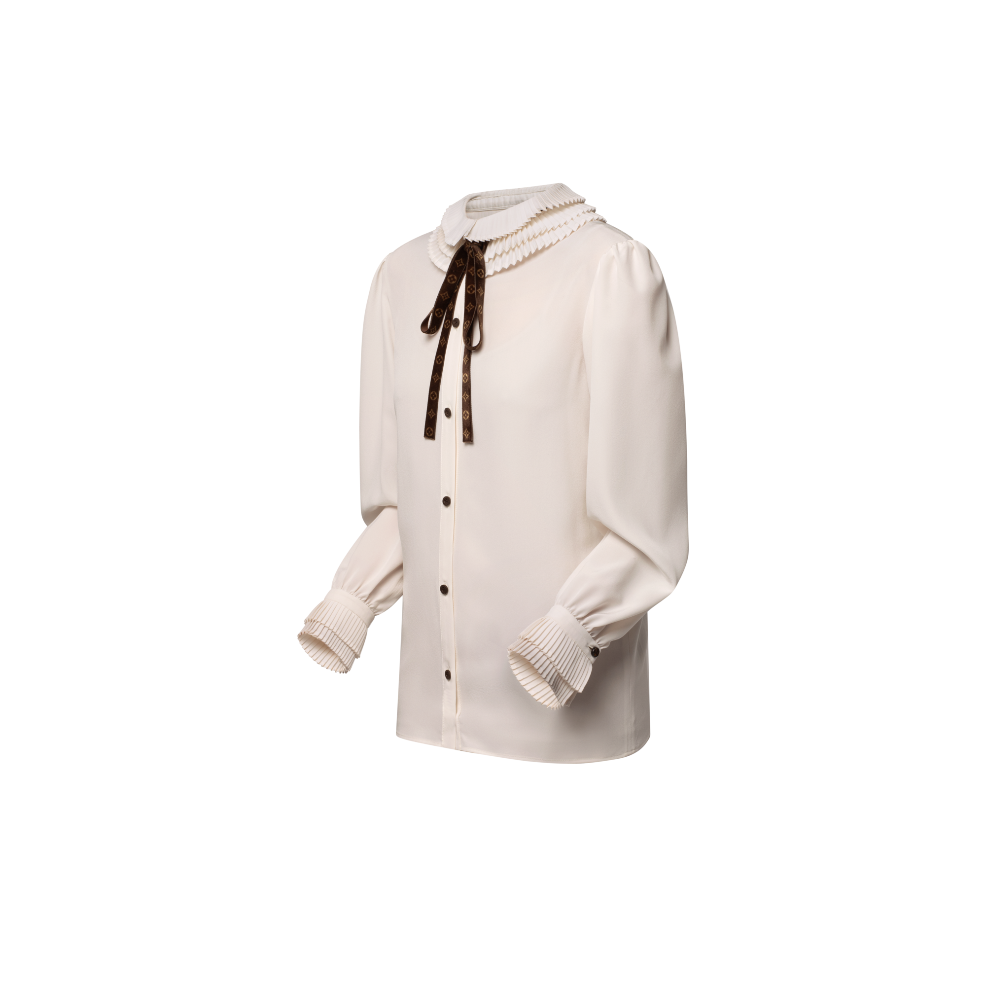 Pleat Collar Blouse  in Women