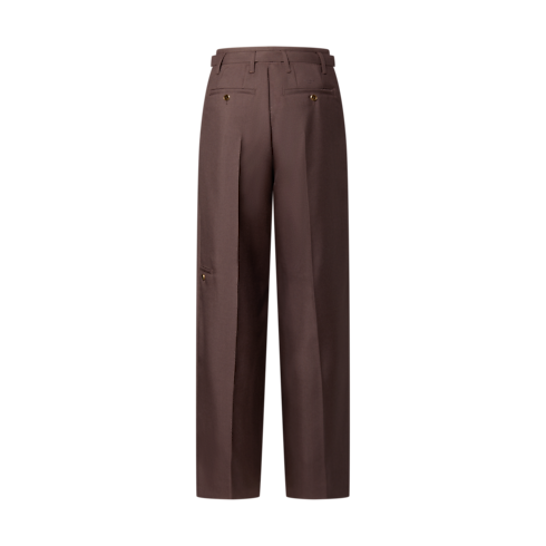 Pleated Mohair Pants in Men's Ready to Wear Pants collections by Louis Vuitton (Product zoom)