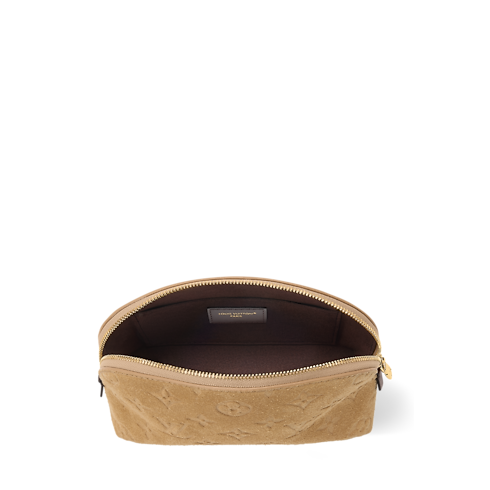 Pochette Cosmétique PM Monogram Suede in Trunks, Travel and Home's Travel Bags and Rolling Luggage Travel Accessories collections by Louis Vuitton (Product zoom)