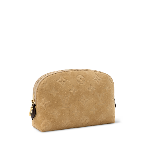 Pochette Cosmétique PM Monogram Suede in Trunks, Travel and Home's Travel Bags and Rolling Luggage Travel Accessories collections by Louis Vuitton (Product zoom)