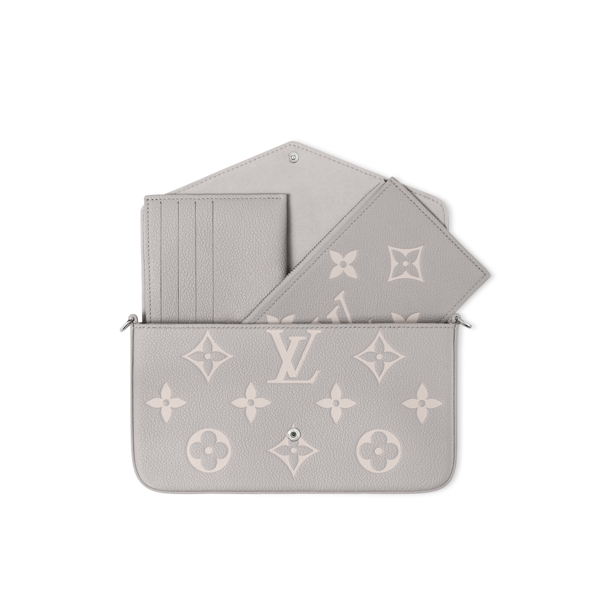 Pochette Félicie Monogram Empreinte Leather in Women