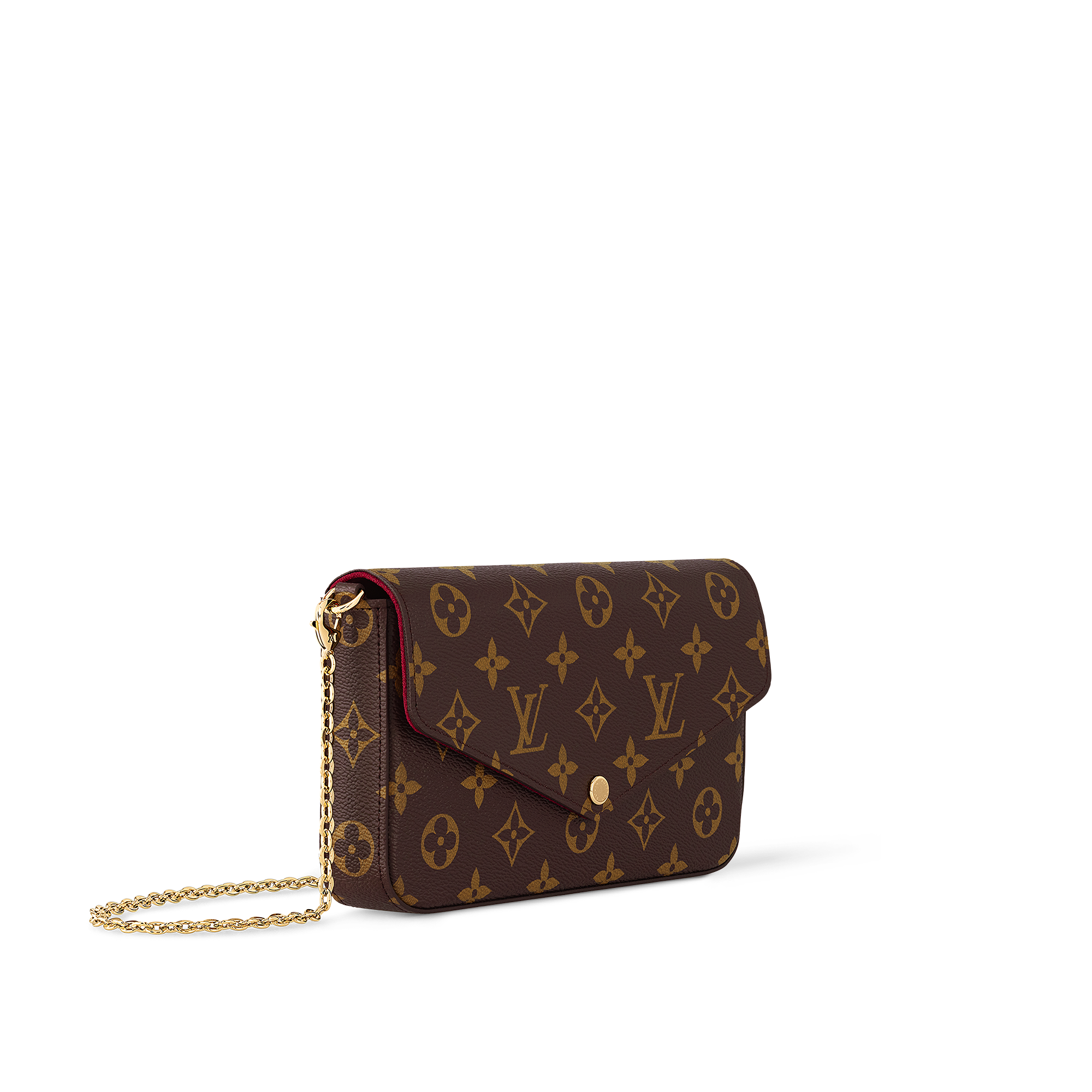 Pochette Félicie Monogram Canvas in Women