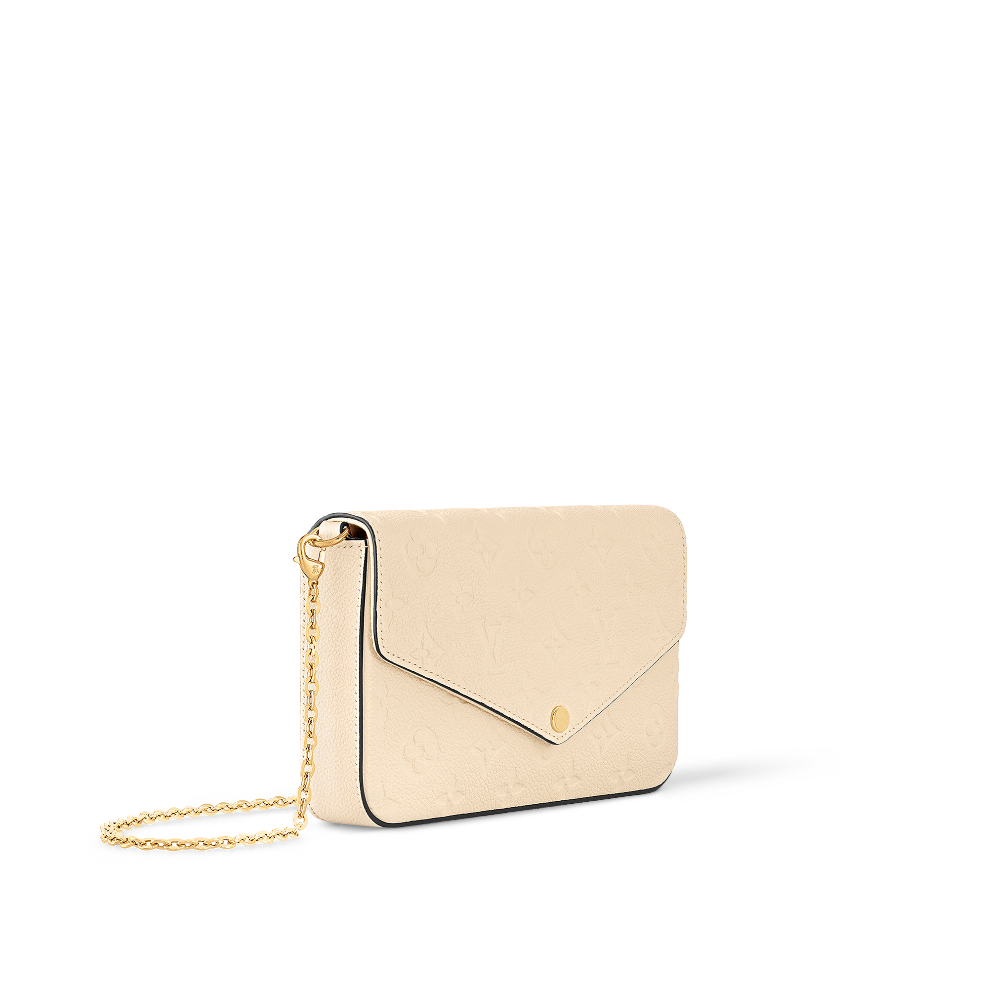 Pochette Félicie Monogram Empreinte Leather in Women