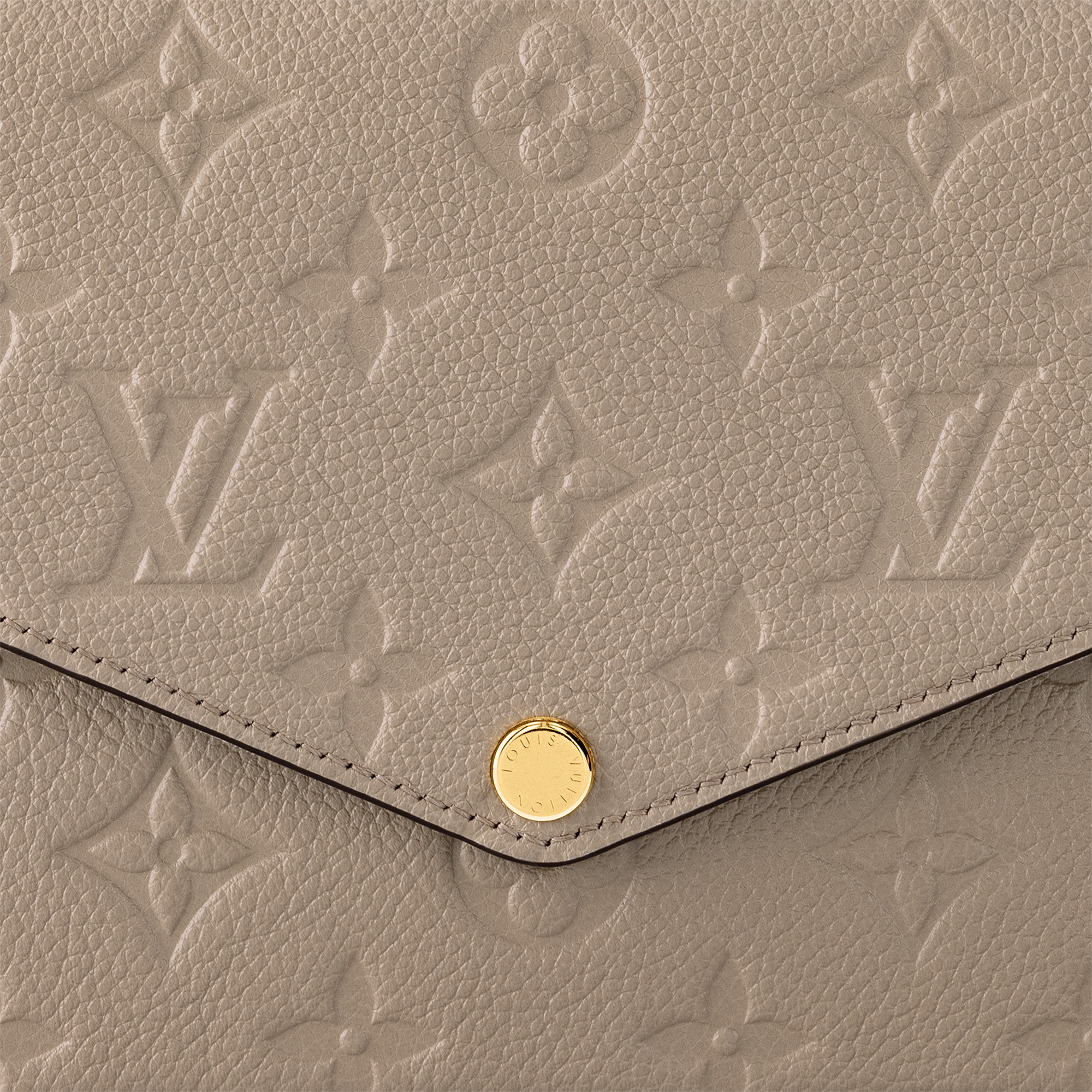 Pochette Félicie Monogram Empreinte Leather in Women