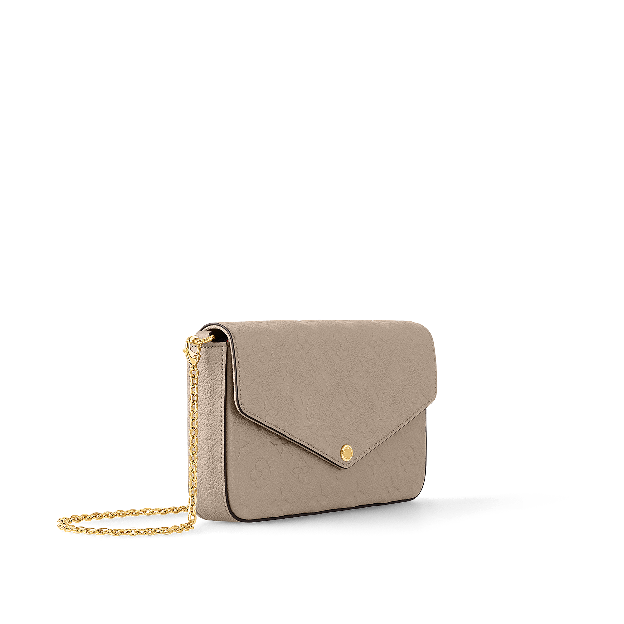 Pochette Félicie Monogram Empreinte Leather in Women