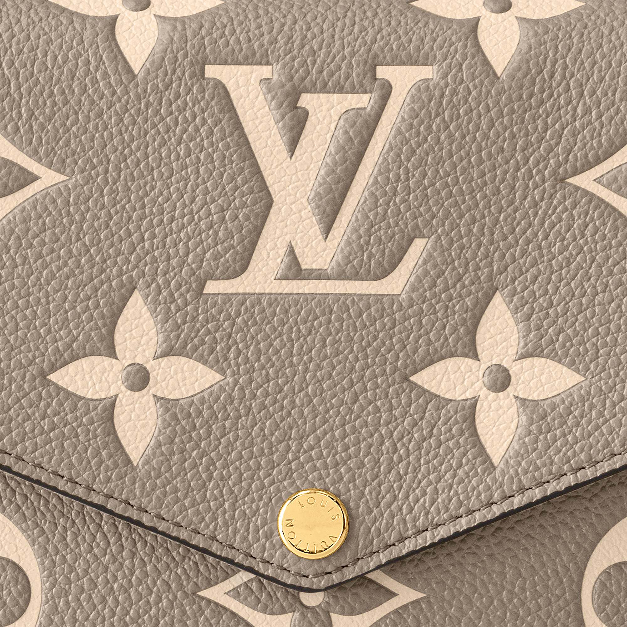 Pochette Félicie Monogram Empreinte Leather in Women