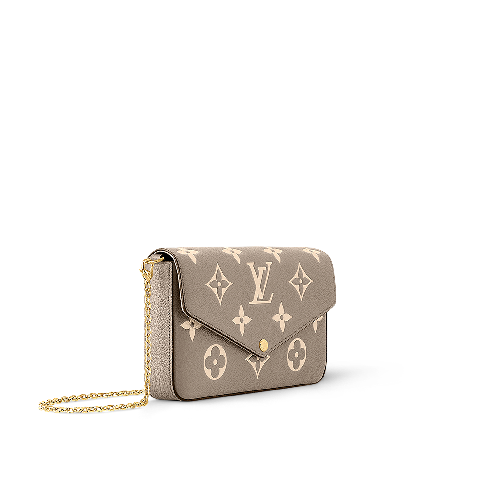 Pochette Félicie Monogram Empreinte Leather in Women