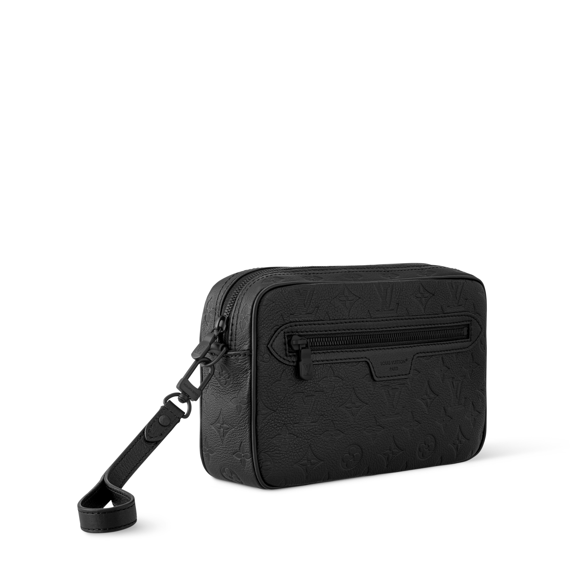 Pochette Kasai Monogram Shadow Leather in Men