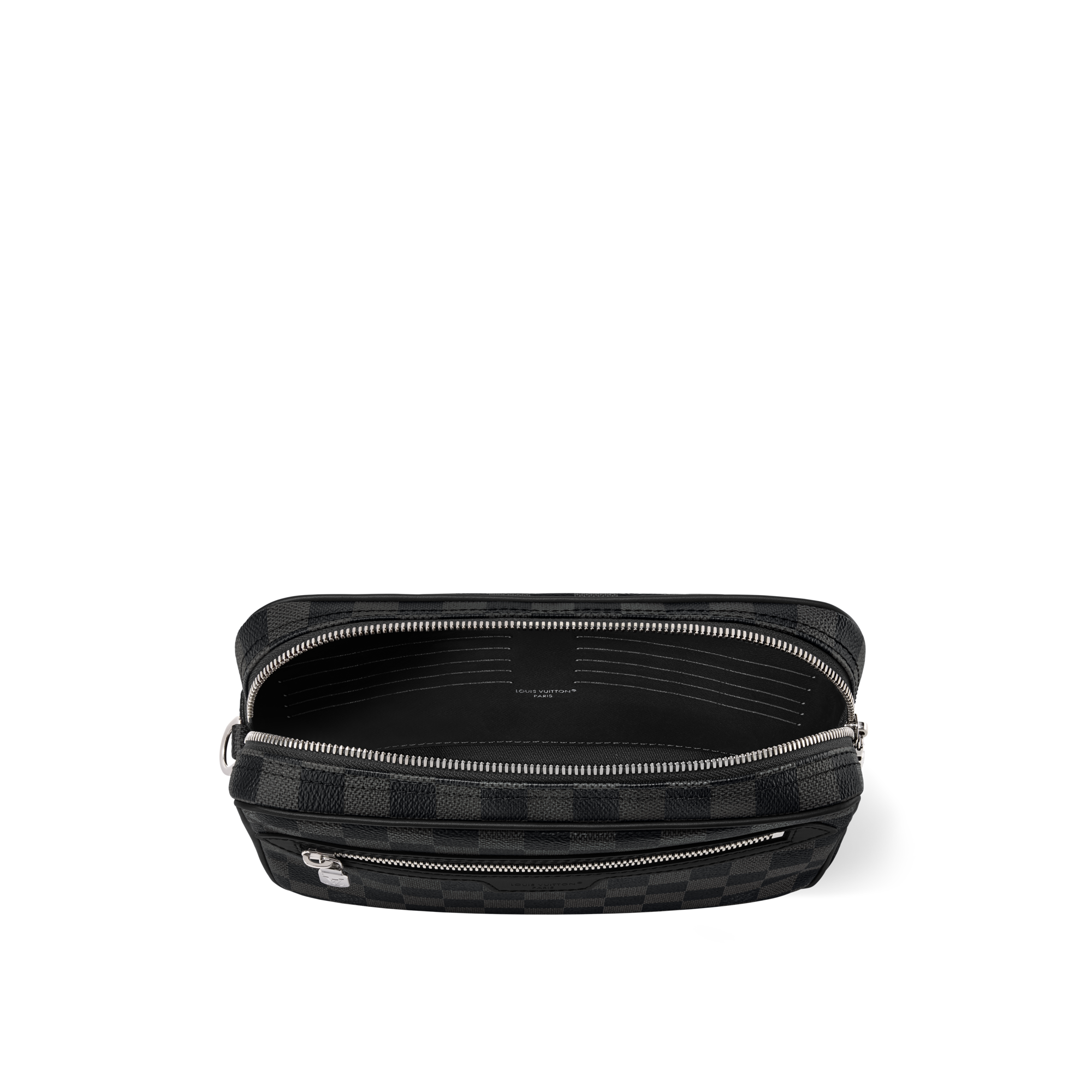 Pochette Kasai Damier Graphite Canvas in Men