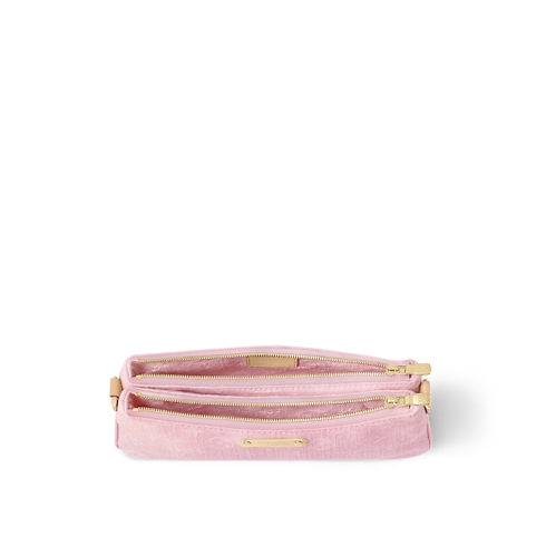 Pochette Liv Monogram Denim in Women's Wallets and Small Leather Goods Wallets on Chain and Micro Bags collections by Louis Vuitton (Product zoom)