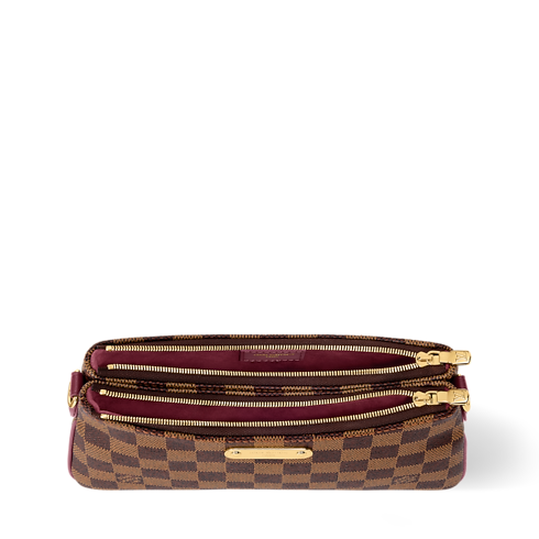 Pochette Liv Damier Ebene Canvas in Women's Wallets and Small Leather Goods Nano Bags and Chain Wallets collections by Louis Vuitton (Product zoom)