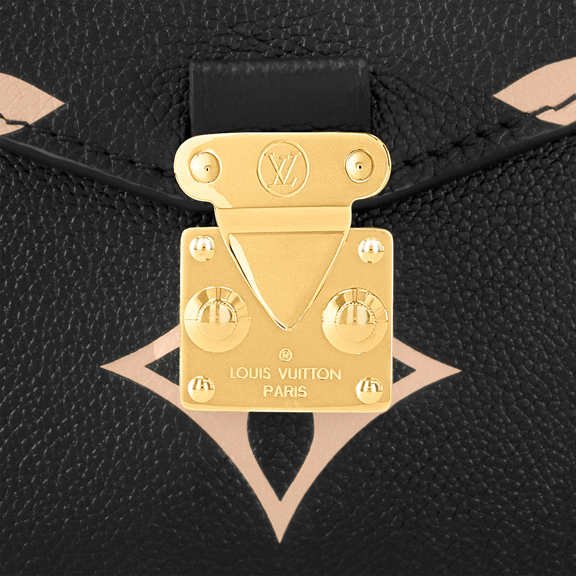 Pochette Métis Bicolor Monogram Empreinte Leather in Women