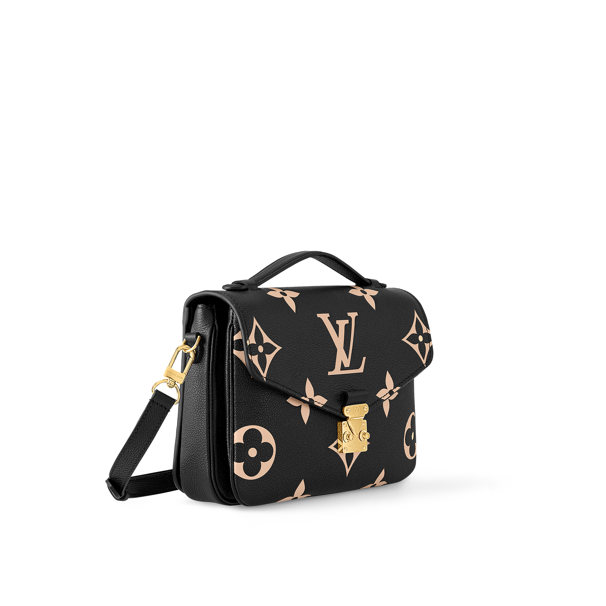 Pochette Métis Bicolor Monogram Empreinte Leather in Women