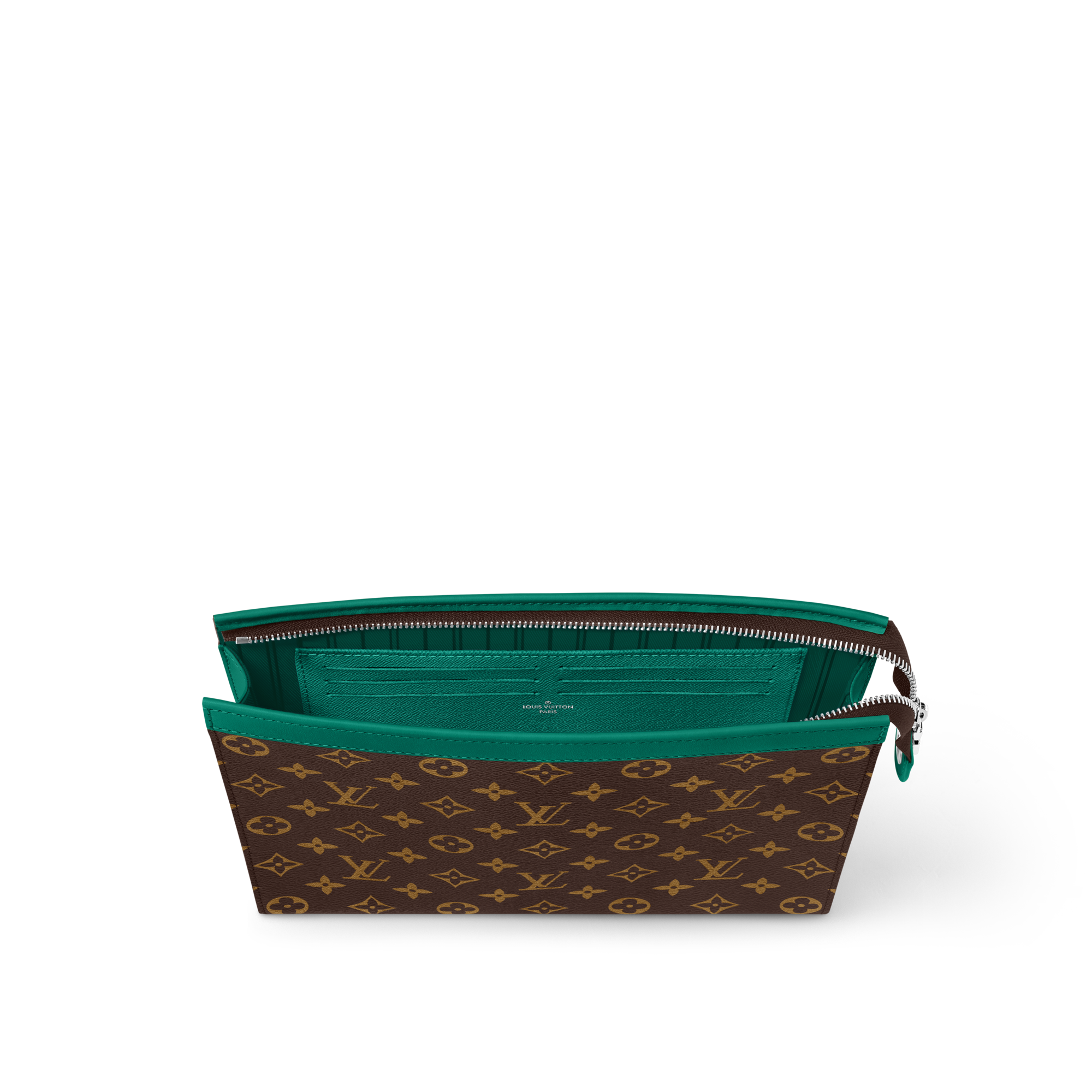 Pochette Voyage MM Monogram Macassar Canvas in Super Lucky Day