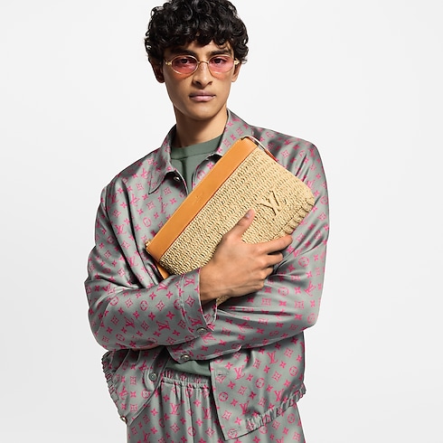 Pochette Voyage Souple Other Canvas in Bags and Small Leather Goods's Men Small Leather Goods Pouches collections by Louis Vuitton (Product zoom)