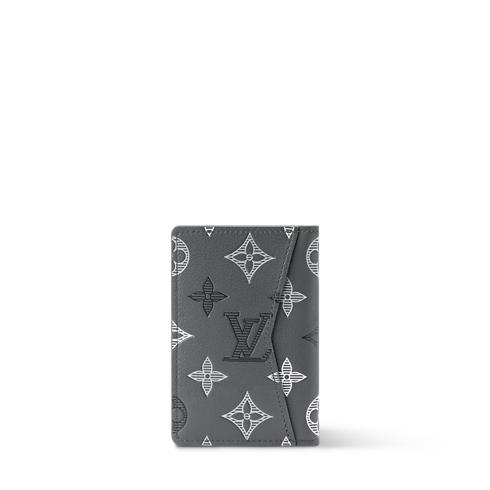 Pocket Organizer Monogram Shadow in Men's Wallets and Small Leather Goods All Wallets and Small Leather Goods collections by Louis Vuitton (Product zoom)