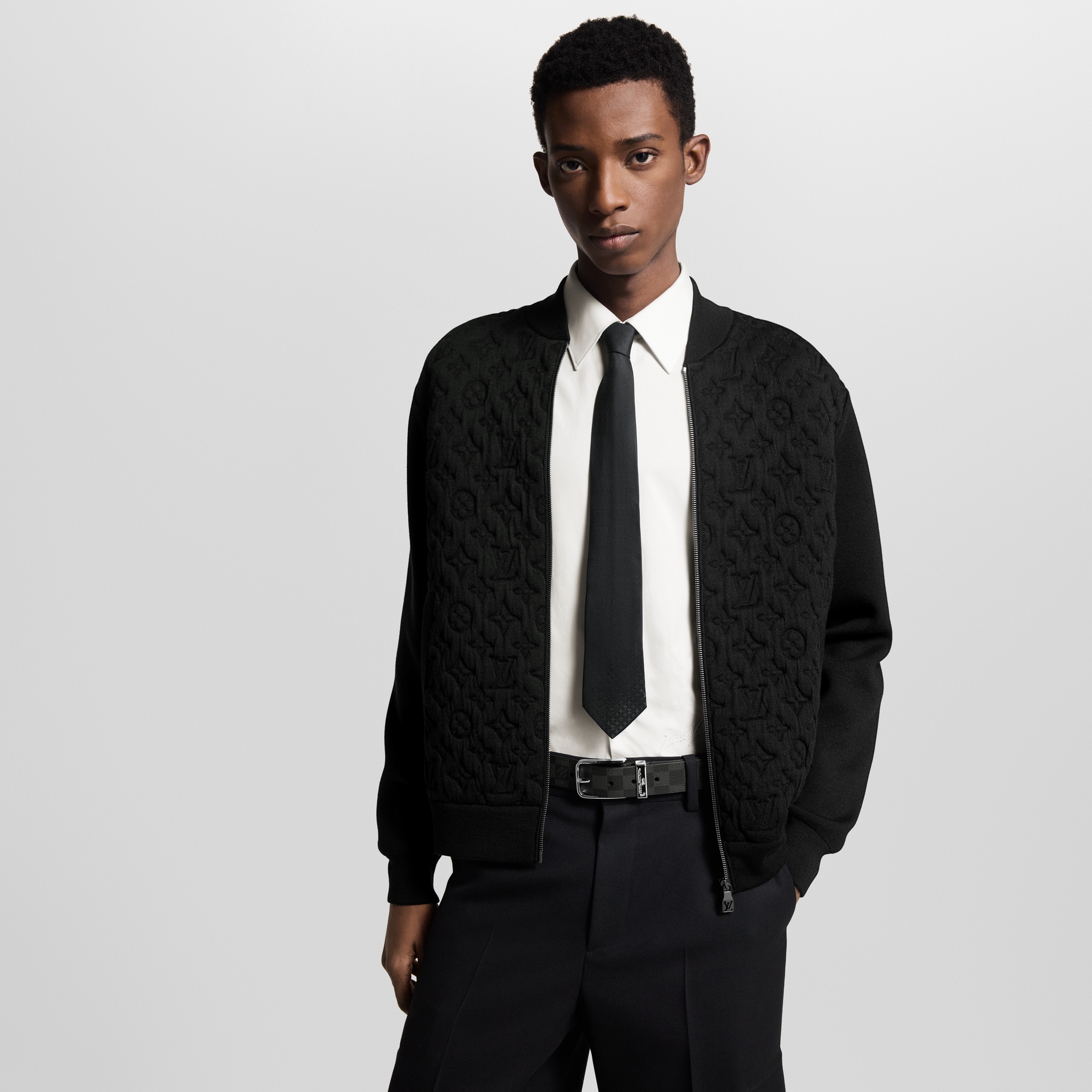 Pont Neuf 35mm Belt Damier Graphite Canvas in Men