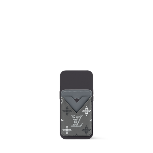 Porte-Cartes Magnet Monogram Shadow in Men's Wallets and Small Leather Goods All Wallets and Small Leather Goods collections by Louis Vuitton (Product zoom)