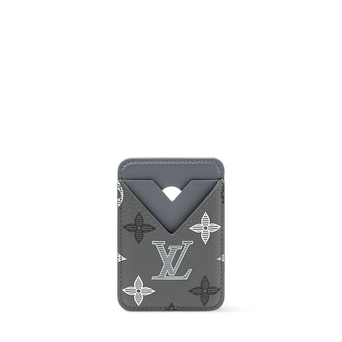 Porte-Cartes Magnet Monogram Shadow in Men's Wallets and Small Leather Goods All Wallets and Small Leather Goods collections by Louis Vuitton (Product zoom)