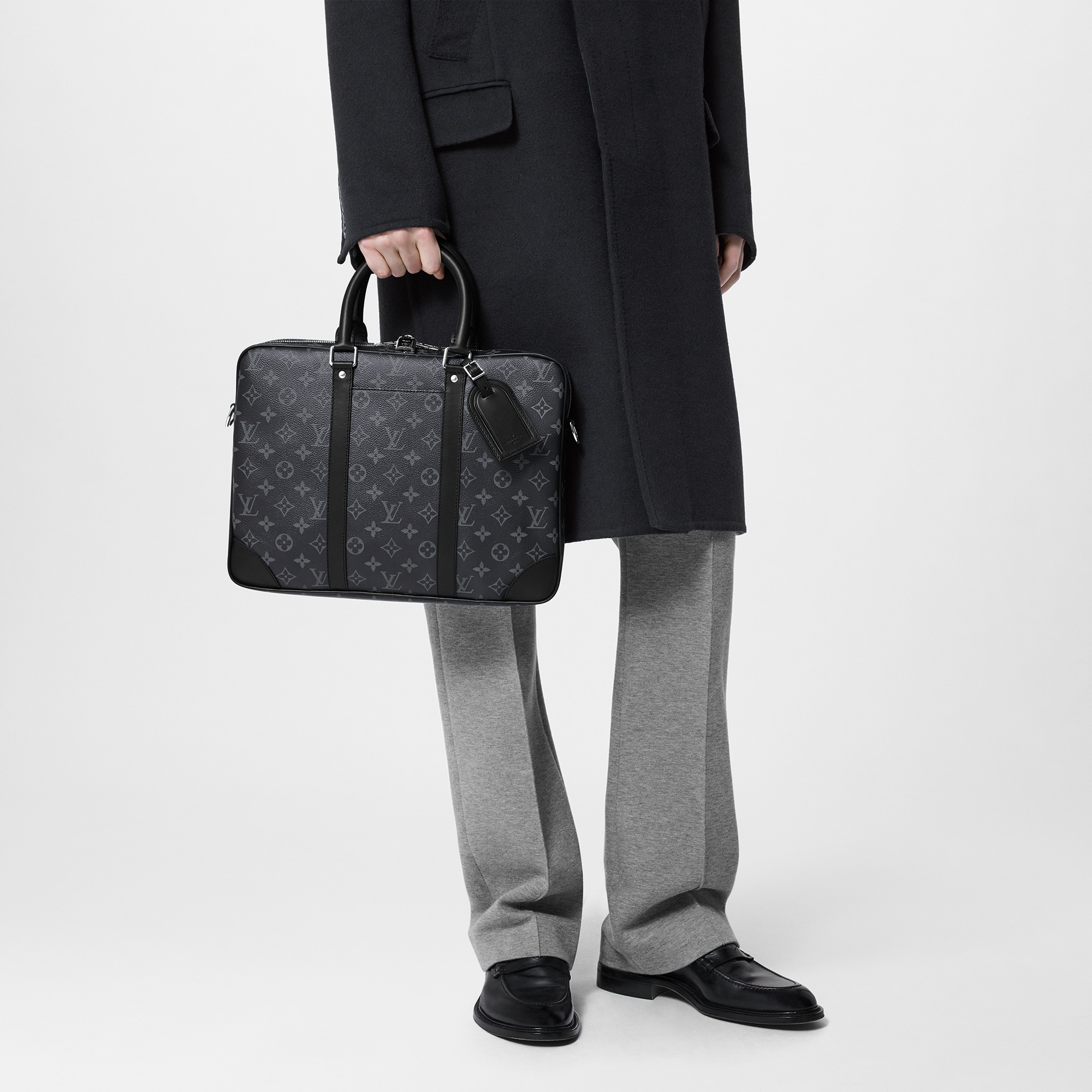 Porte-Documents Voyage PM Monogram Eclipse - Bags | LOUIS VUITTON